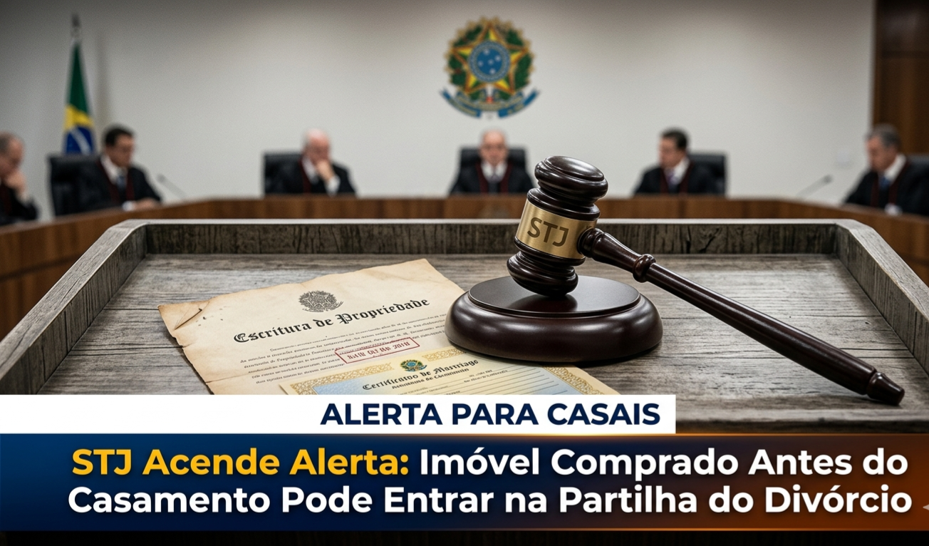 STJ Acende Alerta para Casais: Imóvel Comprado Antes do Casamento Pode Entrar na Partilha do Divórcio